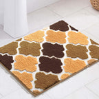 Beige Ellipse Superzachte antislip 2000 GSM Superabsorberende microvezelmat 40x60 cm, verpakking van 1 | Badkamer keukendeur vloermat