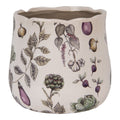 Bloempot Ø 21x19 cm Beige Keramiek Groenten