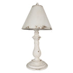 Tafellamp Ø 26x55 cm Wit IJzer Bureaulamp