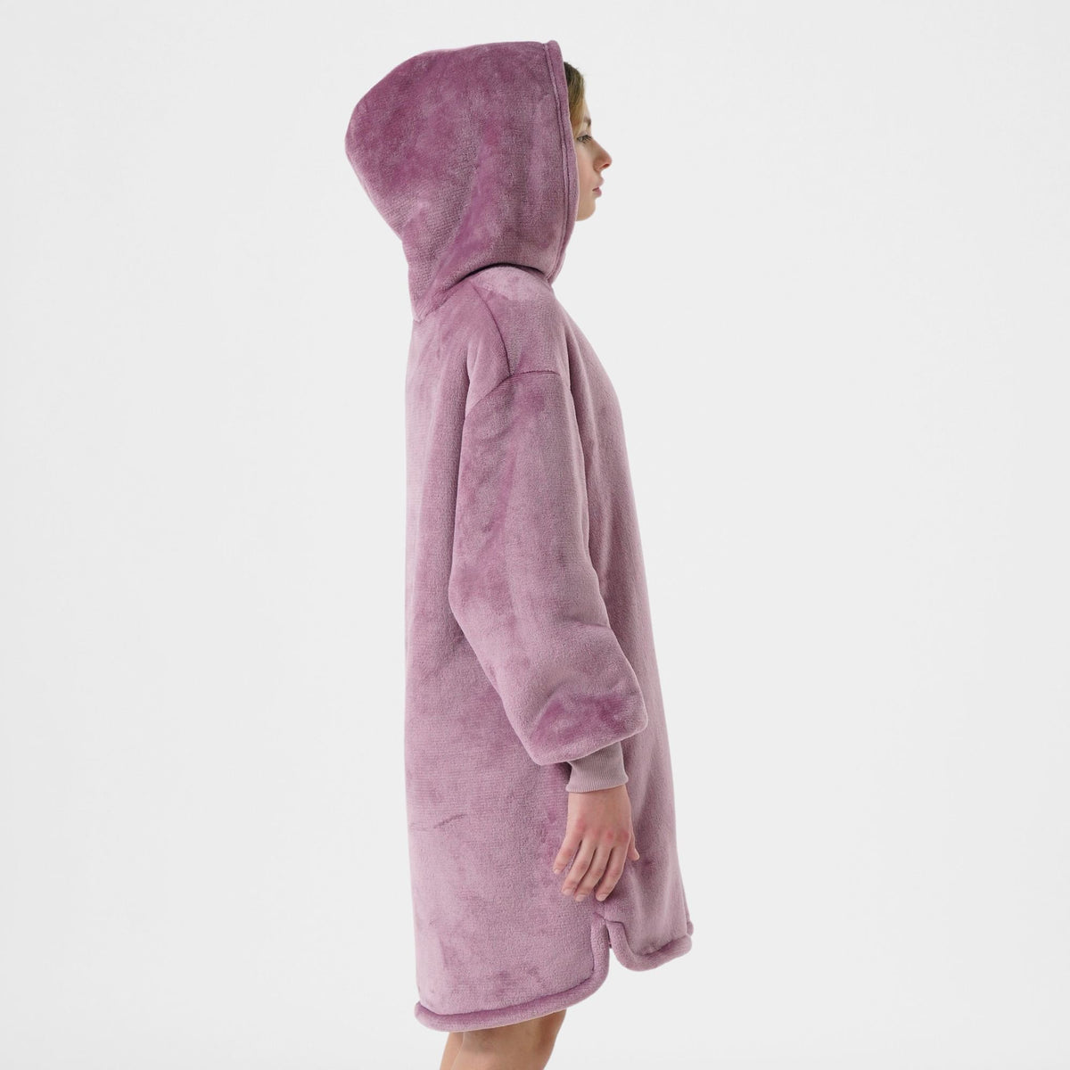Textino FEM - Hoodie 60x90 cm - Tienermeisjes - Dusky Orchid - Paars