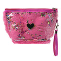 Toilettas Dames Hart 23x13 cm Roze Polyurethaan