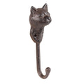 Wandhaak Kat 5x4x15 cm Bruin IJzer Kapstok