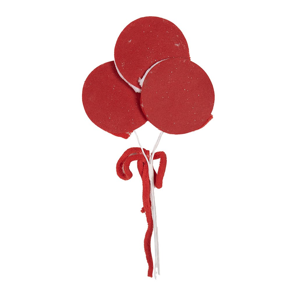 Kerstdecoratie Lolly 30 cm Rood Kunststof
