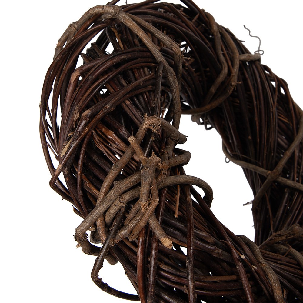 Krans Ø 30x8 cm Bruin Rotan