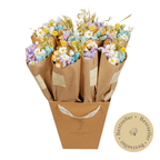 Gedroogde bloemenmarkt Meer - Pastel Delight