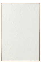 J-Line wanddecoratie Koy - dennenhout - wit