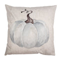 Sierkussen Beige Synthetisch Pompoen Kussenhoes met Kussenvulling