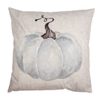 Sierkussen Beige Synthetisch Pompoen Kussenhoes met Kussenvulling