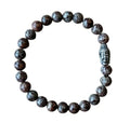 Heren armband 8 mm Alabastro Jaspis met Boeddha kraal