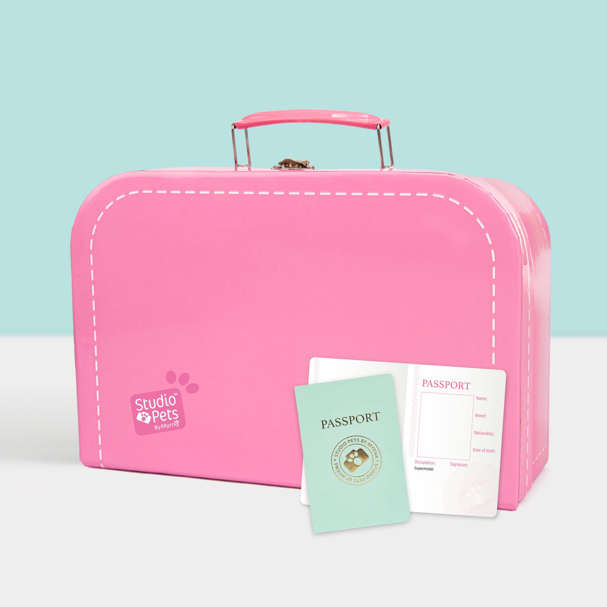 Studio Pets 23 cm Koffer roze