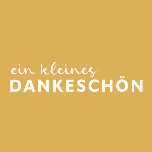 Wenskaart - Ein kleines dankeschoon