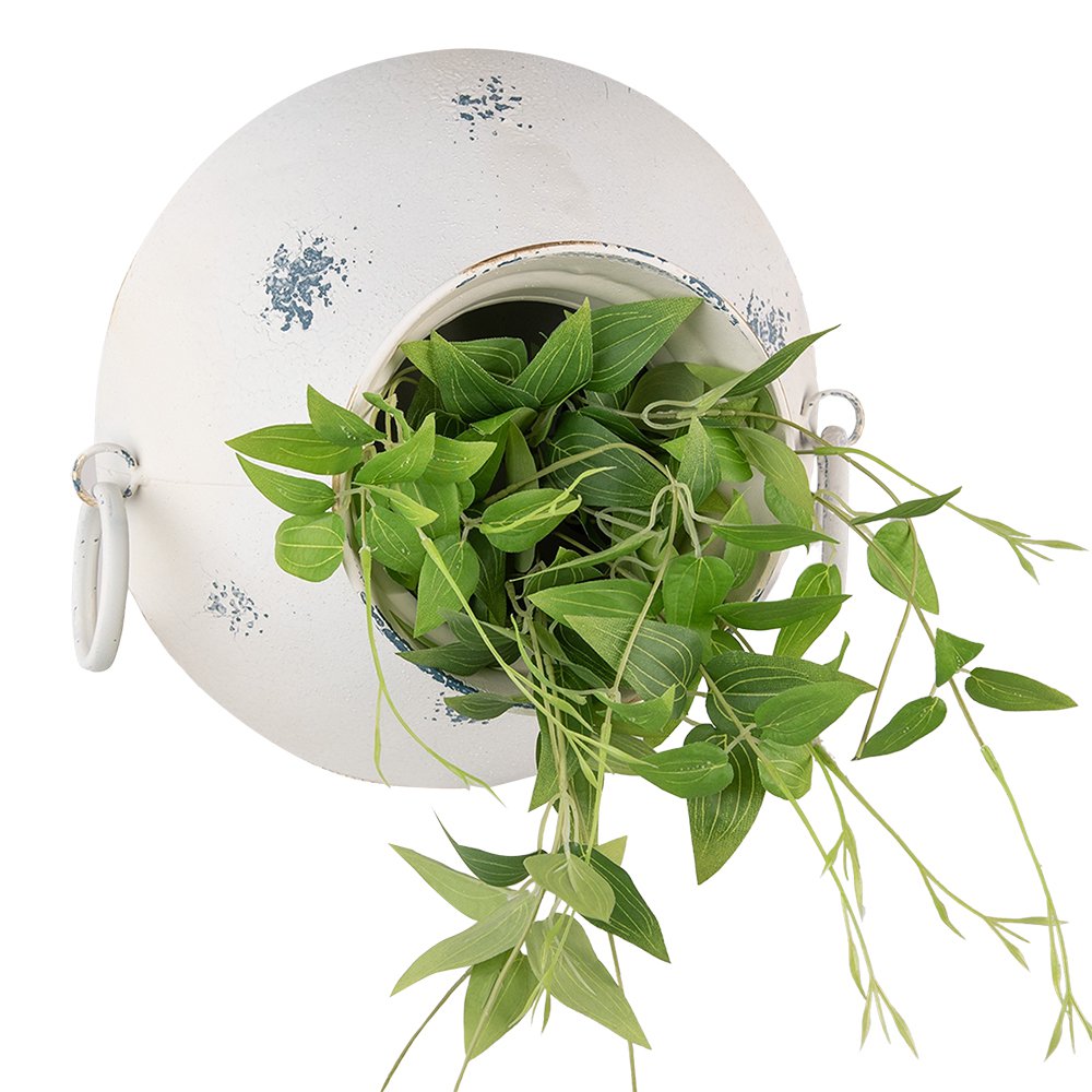 Planthouder 31x13x28 cm Beige IJzer Plantenpot