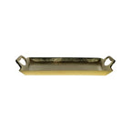 Dienblad rechthoek champagne goud 35cm