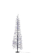 J-Line decoratie Boom Multicolor - ijzer - zwart - L - LED