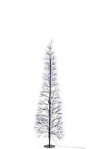 J-Line decoratie Boom Multicolor - ijzer - zwart - L - LED