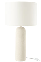 J-Line Tafellamp Isla Terracotta Wit