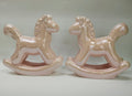 Keramiek paard roze