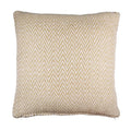 Zigzag Recycled kussen khaki 45x45cm
