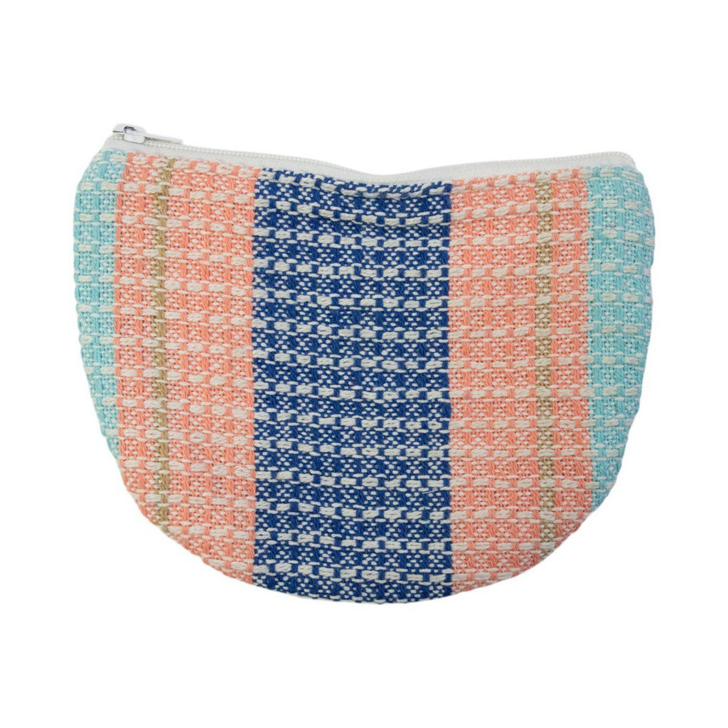 Tasje Waffle blauw 15x20cm