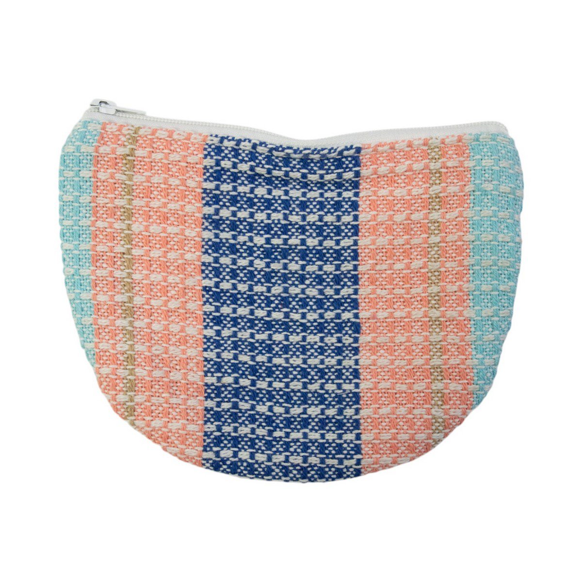 Tasje Waffle blauw 15x20cm