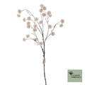 Pompom antique white 110cm