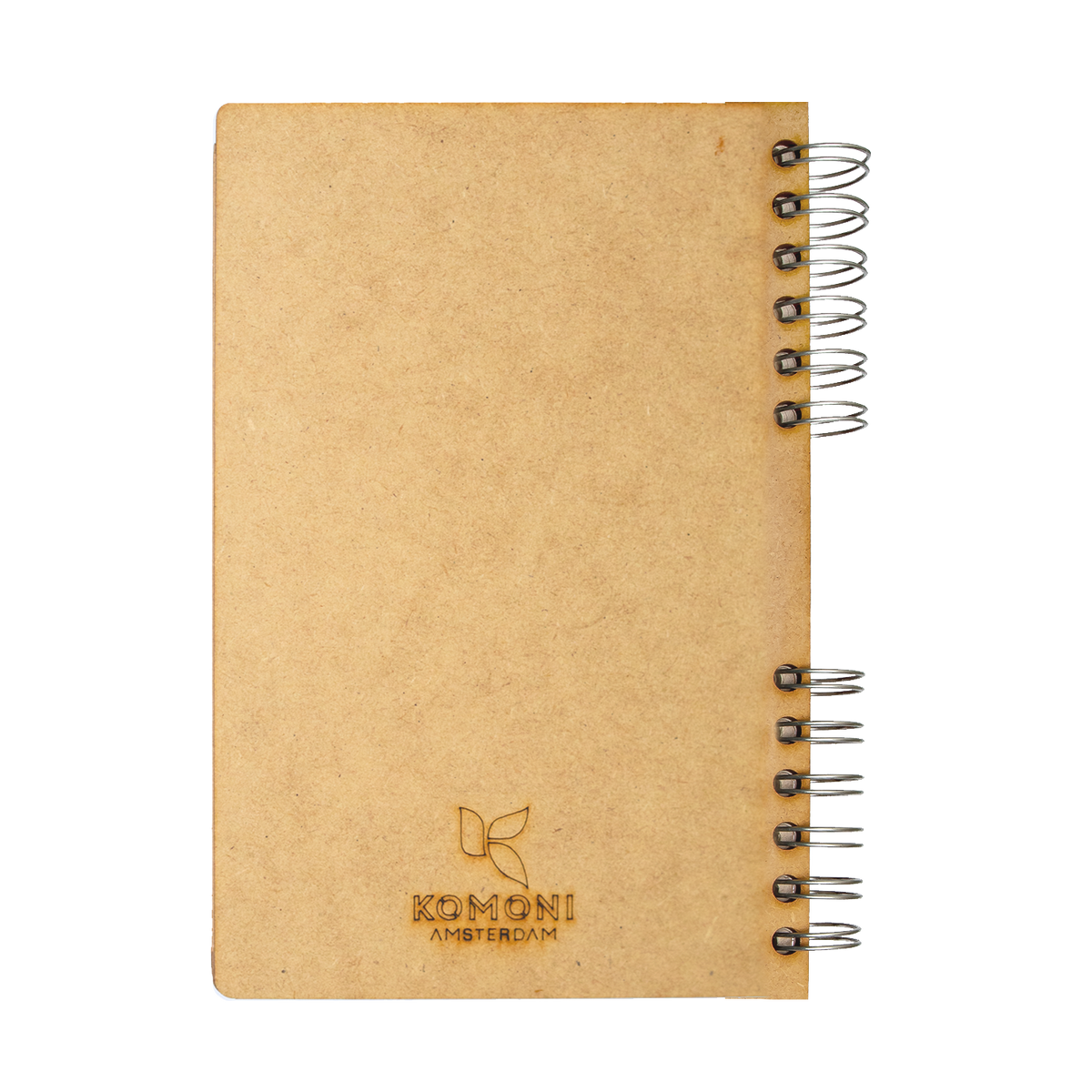 Duurzaam Houten Notitieboek – Komoni – Frida Face – Gerecycled papier