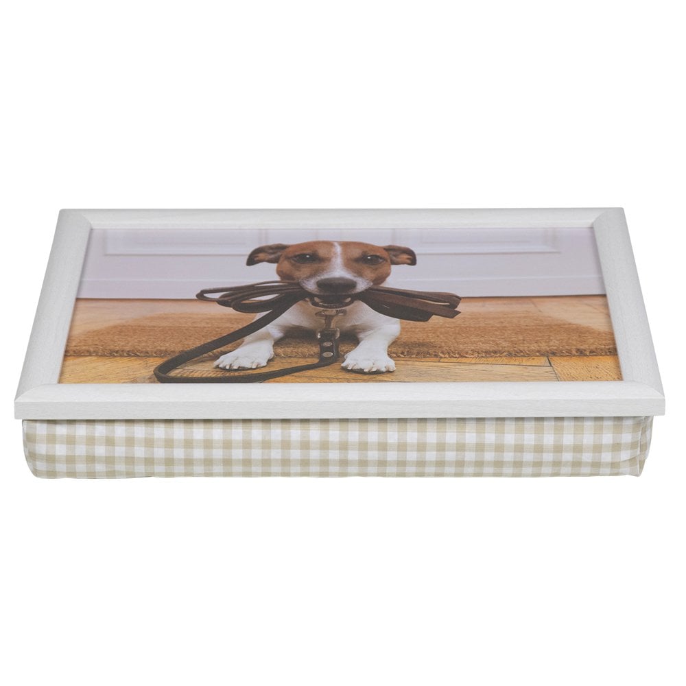 Schootkussen humor jack russell 43cm