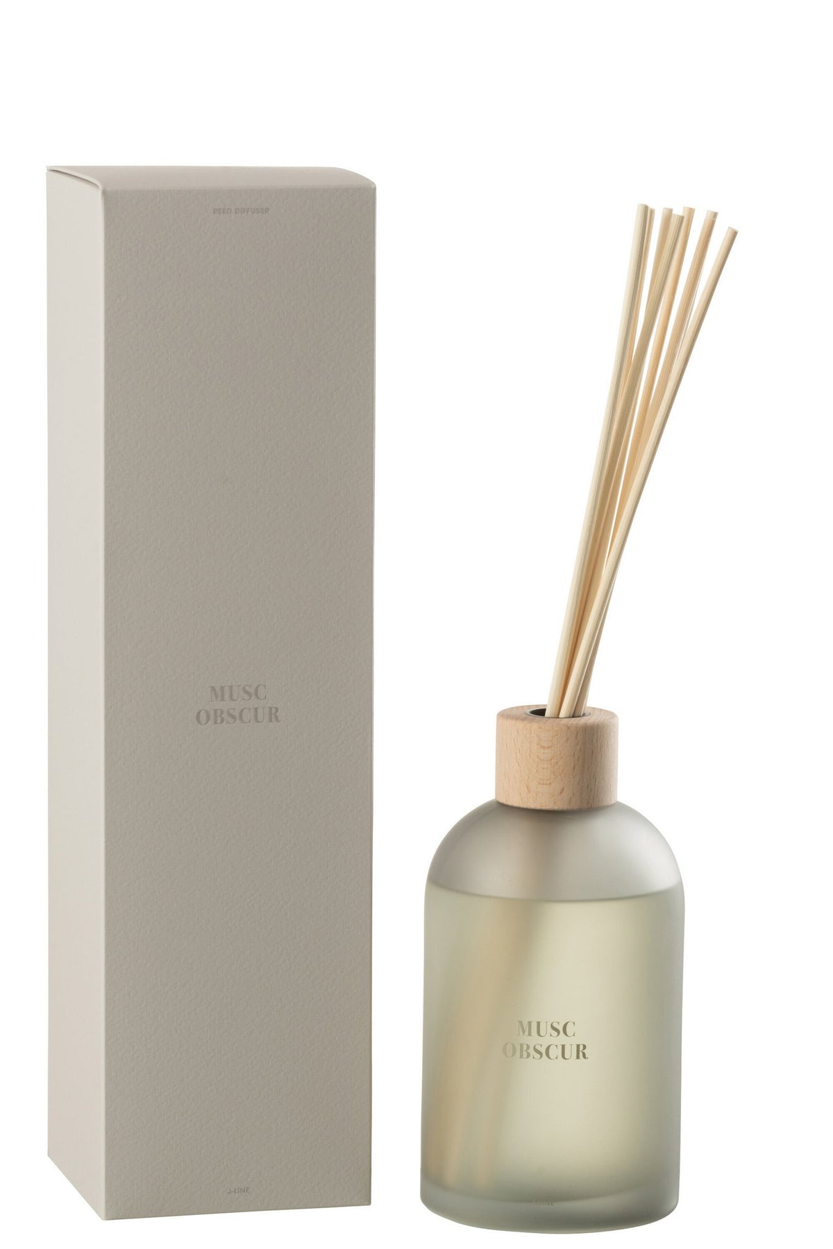 J-Line geurstokjes Accords Essentiels - Musc Obscur - blauw - 550 ml
