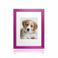 Roze houtnerf fotolijst – houten fotolijst – 6x8 inch