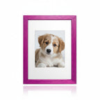 Roze houtnerf fotolijst – houten fotolijst – 6x8 inch