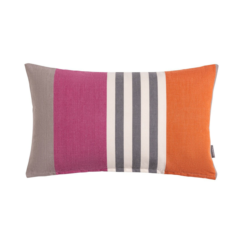 Stripes Print kussen multicolor 30x50cm