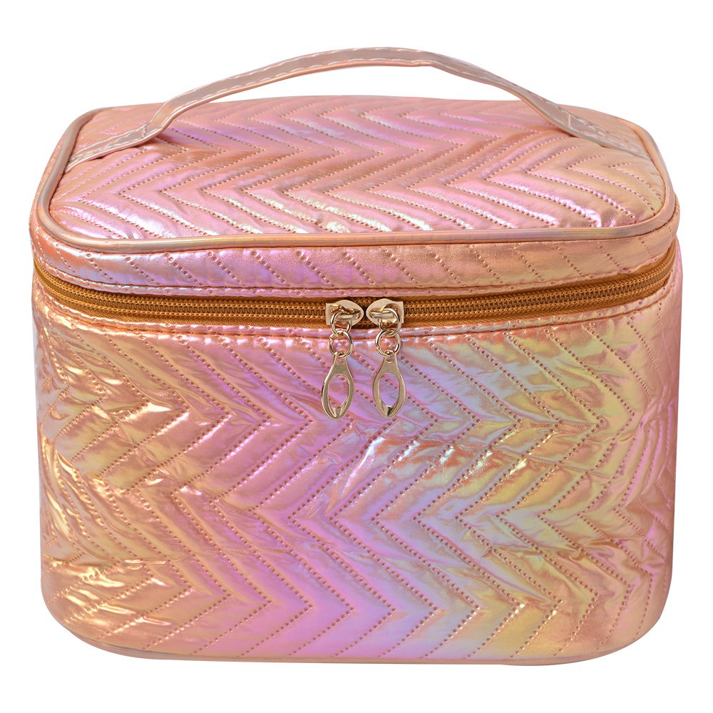 Toilettas Dames 21x14x15 cm Roze Polyester Make-Up Tasje