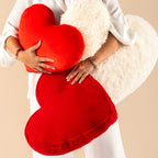 Textino Love - Kussen 40x40 cm - Hart - True Red - Rood