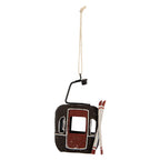 Kersthanger 7x5x12 cm Grijs Metaal