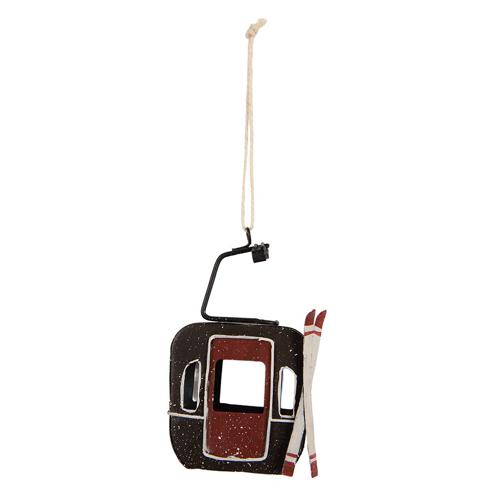 Kersthanger 7x5x12 cm Grijs Metaal