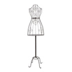 Paspop Dames Verstelbaar 152 cm Bruin Metaal Torso