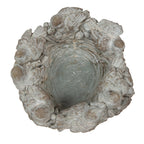 Bloempot Ø 27x12 cm Grijs Steen Plantenpot