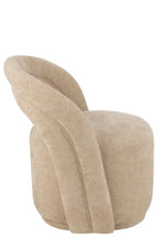 J-Line zetel Accent - textiel - beige