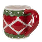 Mok 375 ml Rood Keramiek