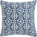 Happy Cuba donkerblauw kussen 45 cm x 45 cm