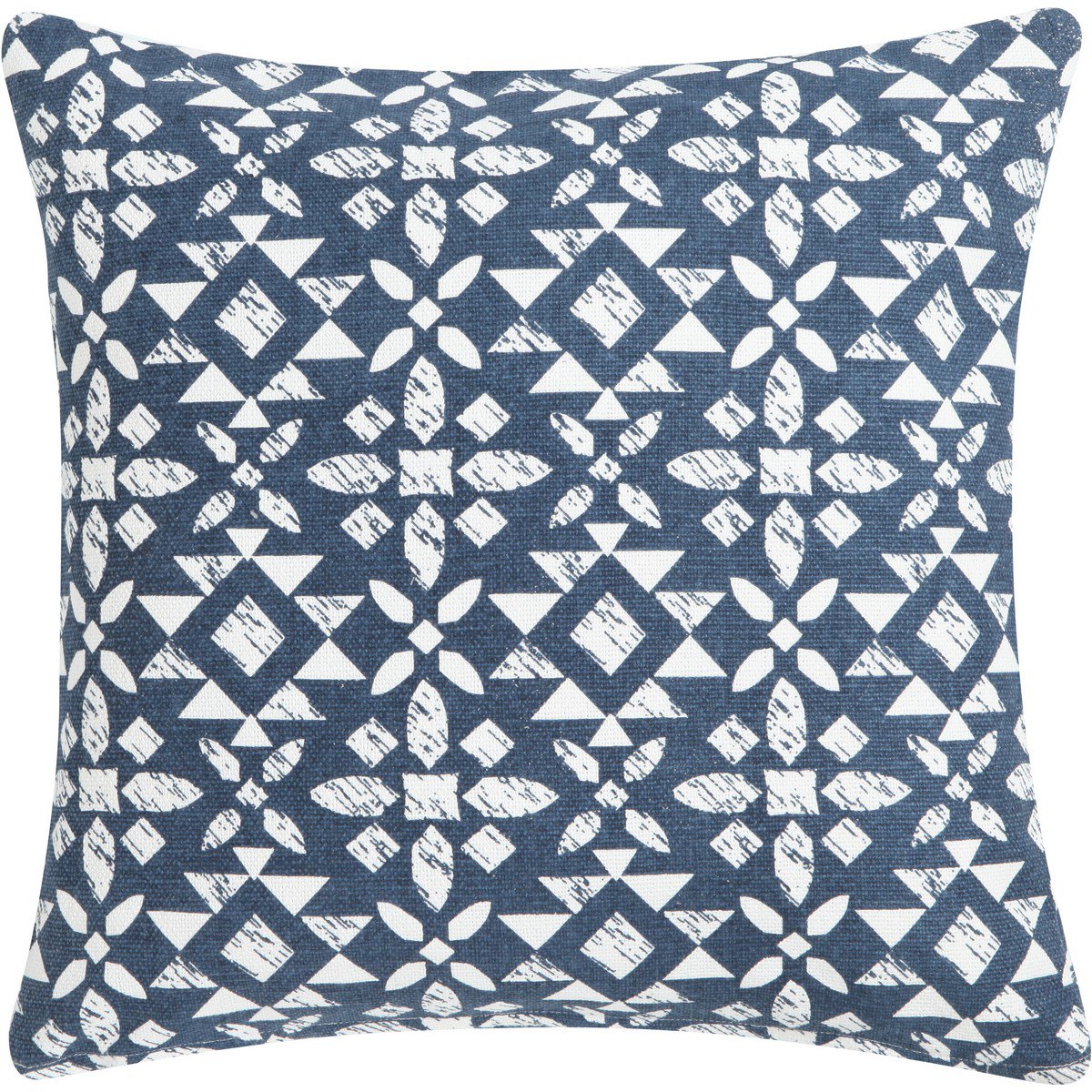 Happy Cuba donkerblauw kussen 45 cm x 45 cm