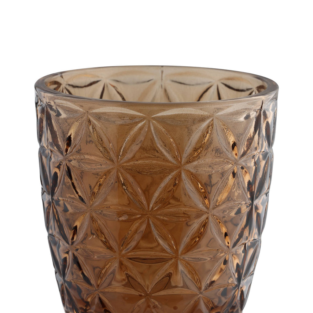 Windlicht Bezamby Bruin 7x7 cm