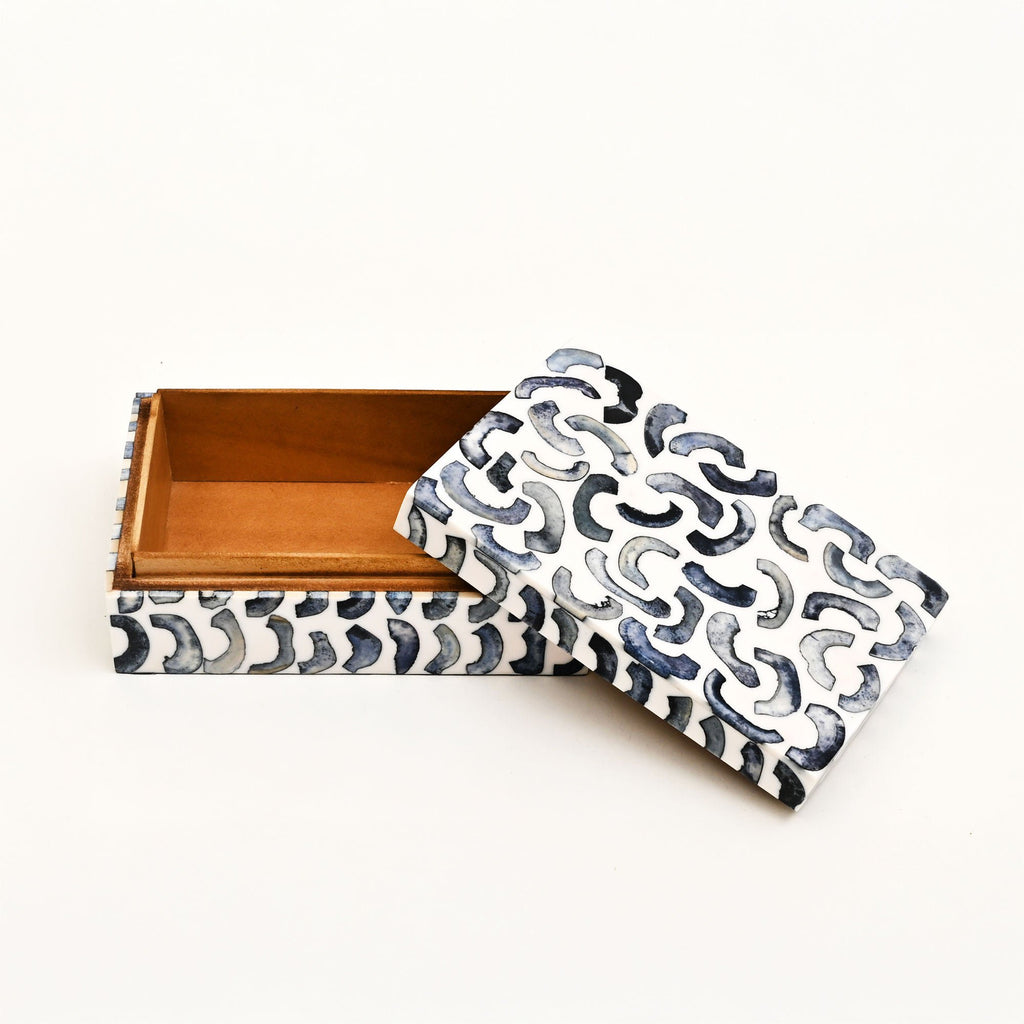 Botinlegdoos met abstract patroon