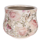 Bloempot Ø 18x15 cm Beige Keramiek