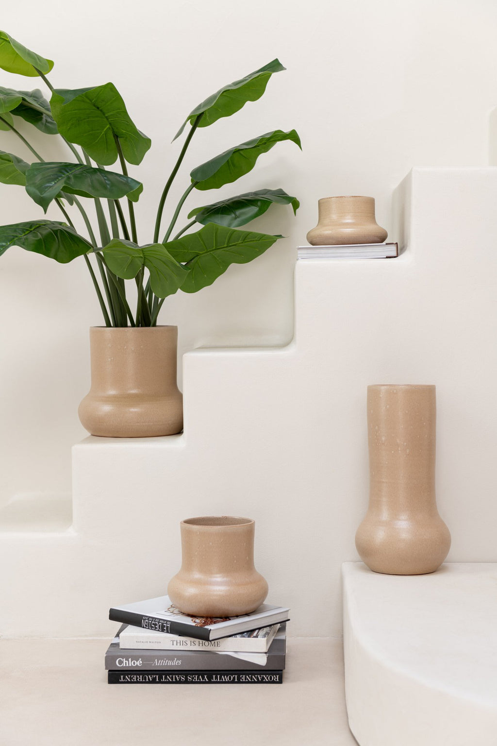 J-Line Pothos Plant In Pot Plastiek Groen