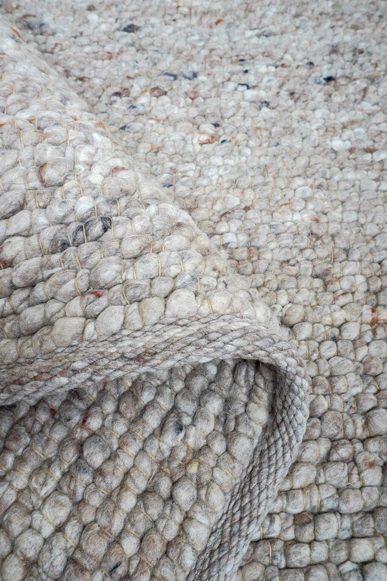 Vloerkleed Steve Donker Beige 160 x 230 cm