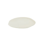 J-Line plateau Rond - dienblad - metaal - wit - small