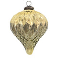 Kerstbal Ø 13 cm Goudkleeurig Glas Kerstdecoratie