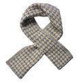 Wintersjaal Dames 15x85 cm Grijs Wit Polyester Sjaal