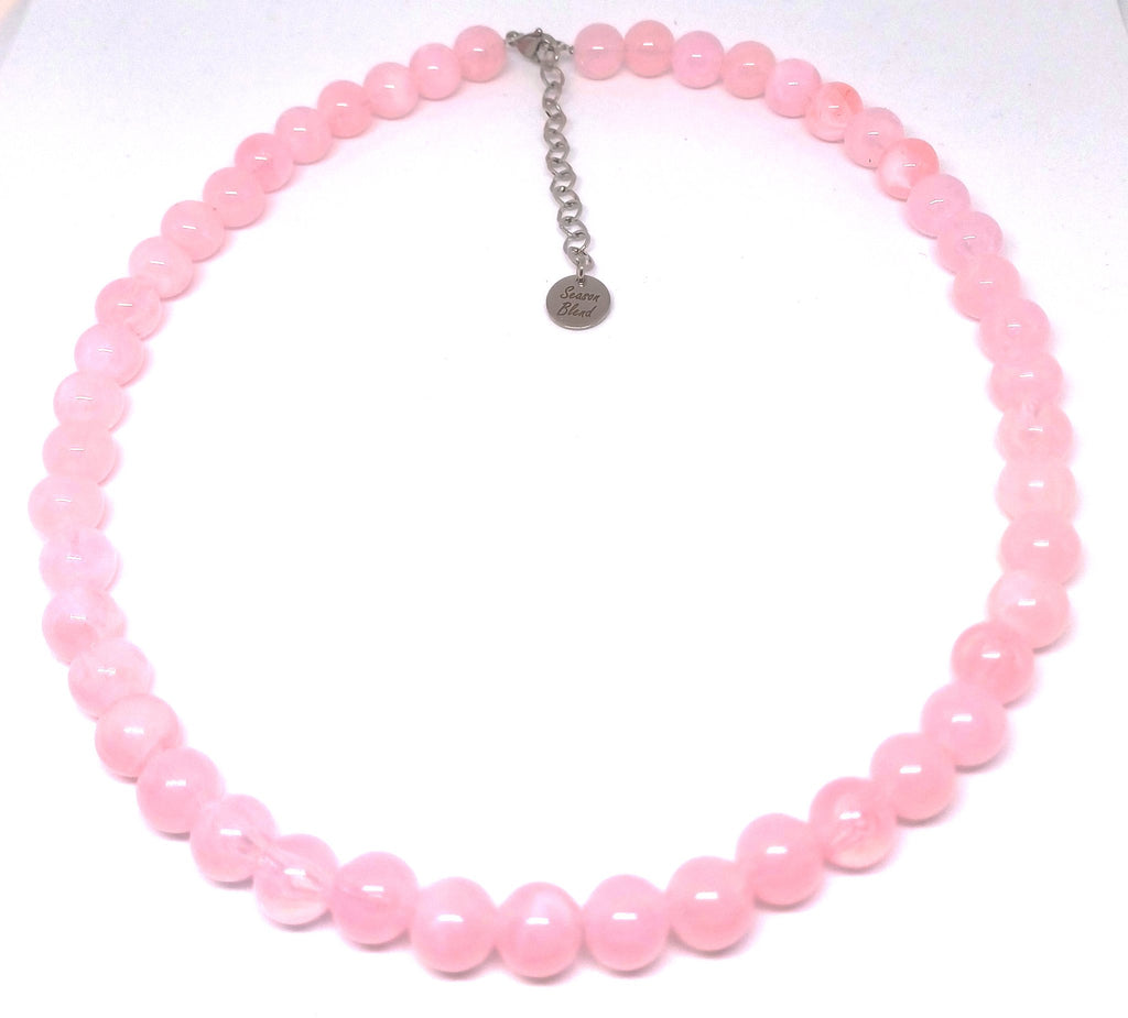 Acryl edelsteen ketting
